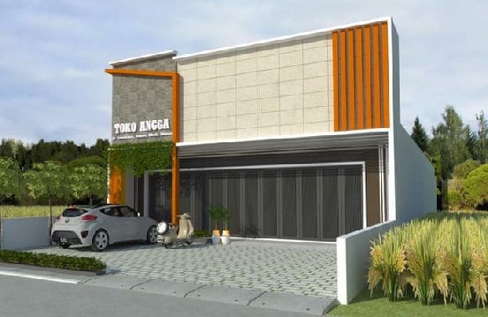portofolio jasa bangun ruko dari awali kontraktor jogja